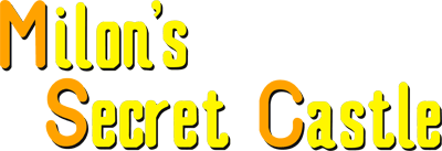 Milon's Secret Castle logo for NES
